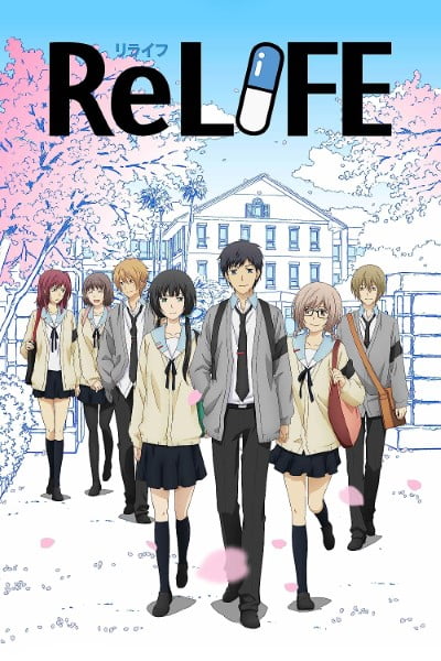 Download ReLIFE (Season 1) {Hindi-English-Japanese} Multi Audio 480p & 720p & 1080p Anime Series